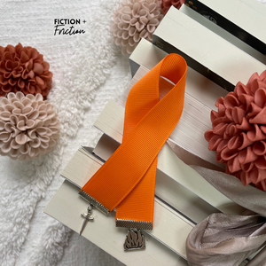 Flame & Sword Ribbon Bookmark