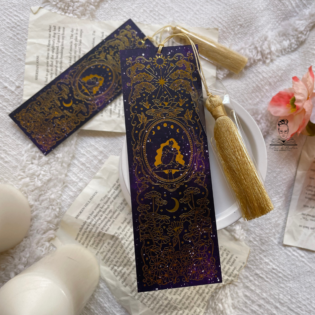 Wonderland Bookmark - Purple