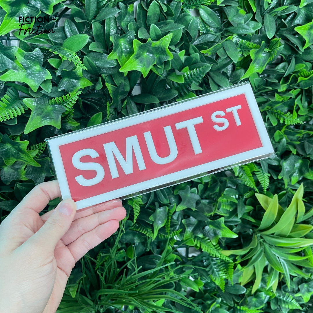 Acrylic Smut St Sign | Red