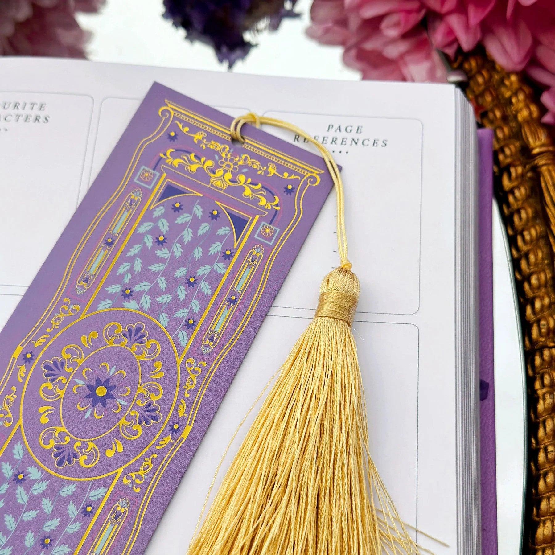 Literati Bookmark - Wisteria