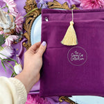 Load image into Gallery viewer, Literati Book &amp; iPad Sleeve - Purple
