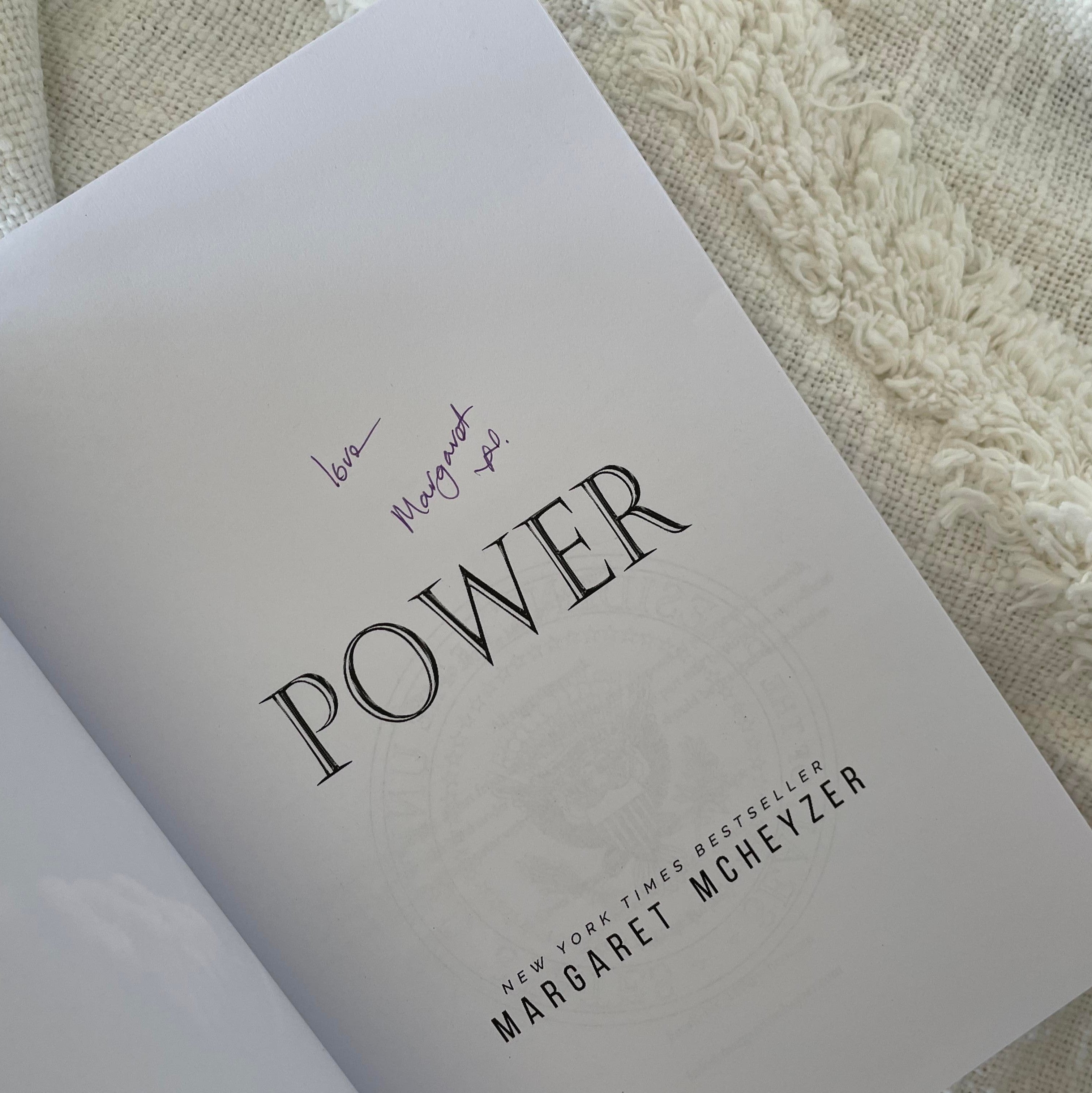 Power by Margaret McHeyzer