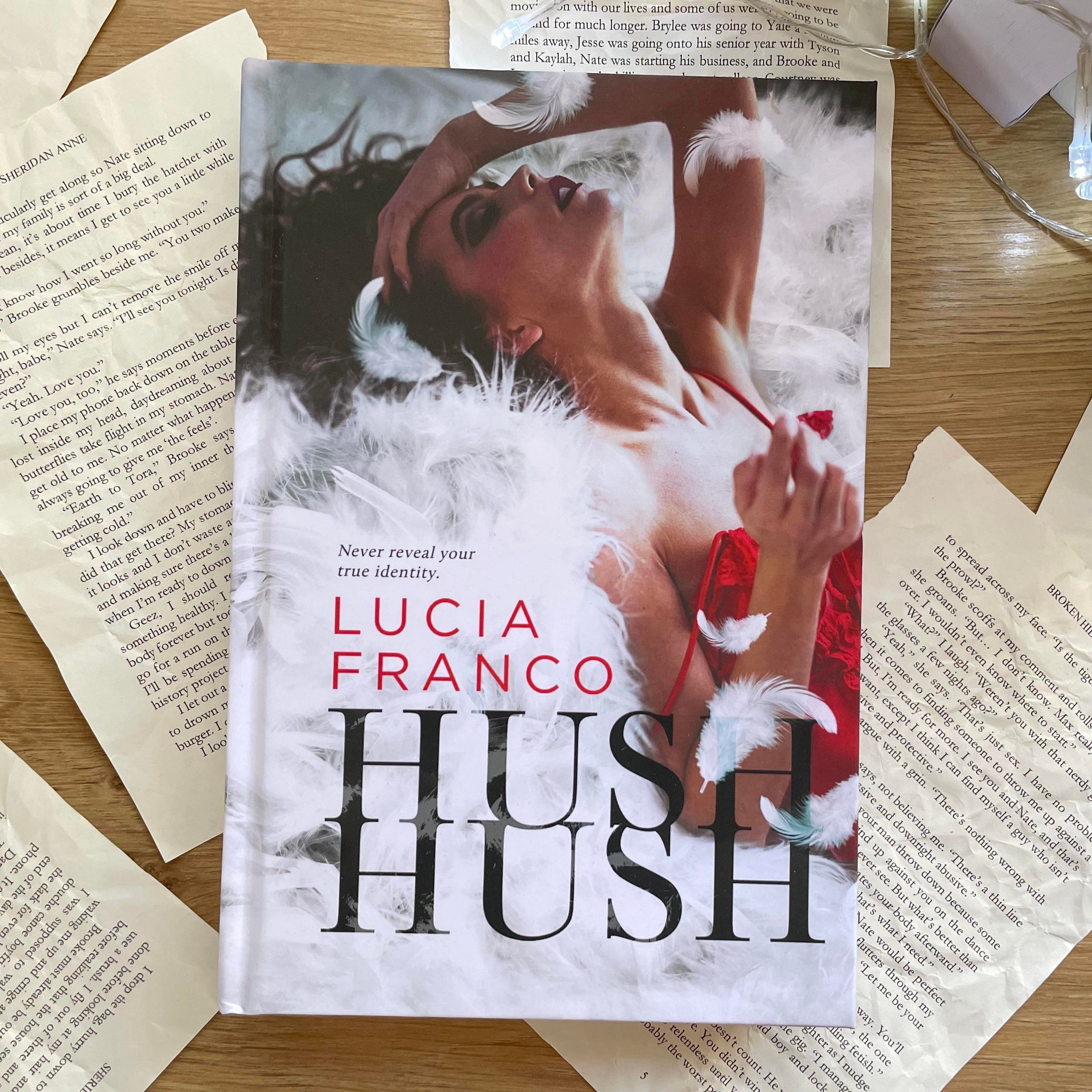 Hush Hush: HARDCOVER by Lucia Franco