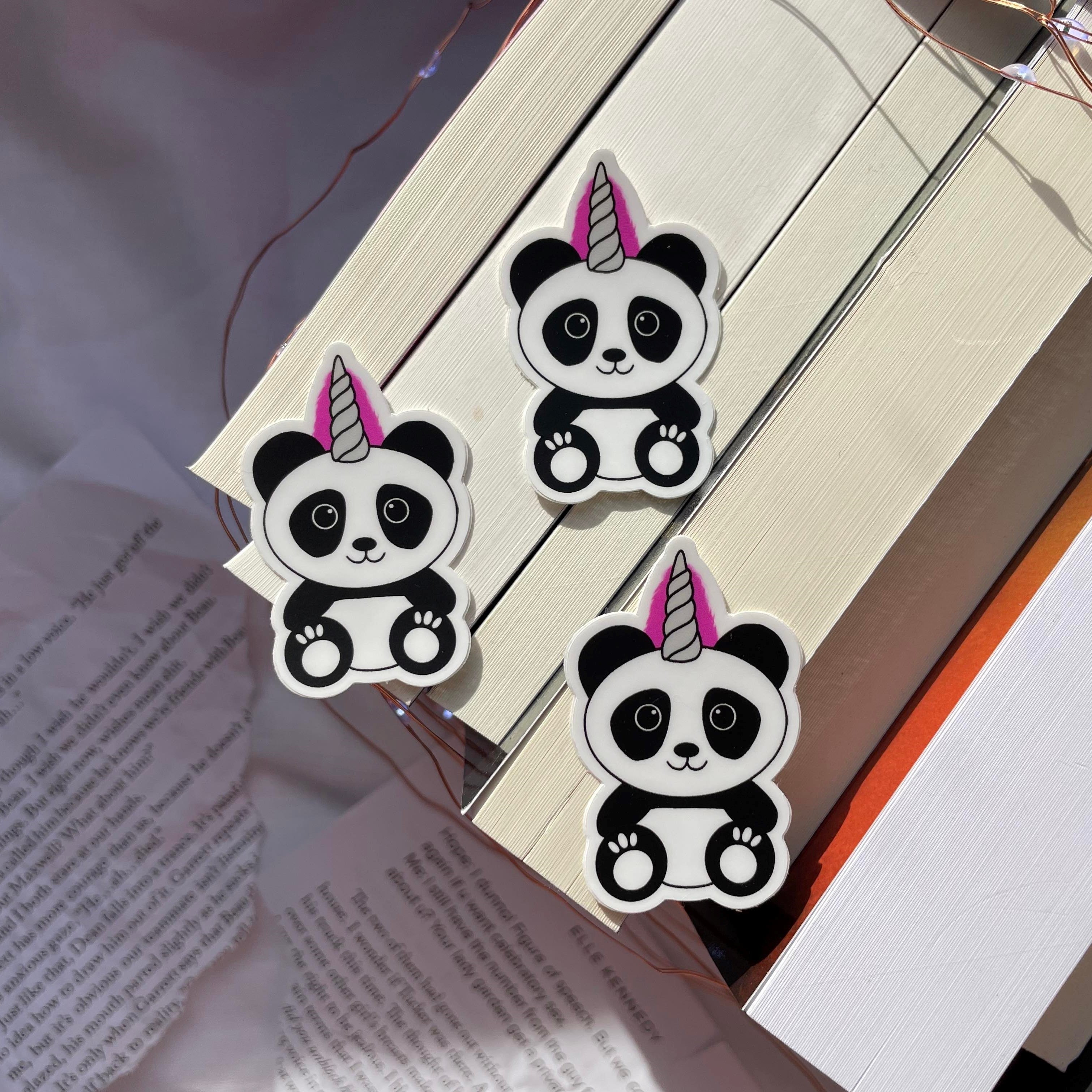 Pandacorn Vinyl Sticker